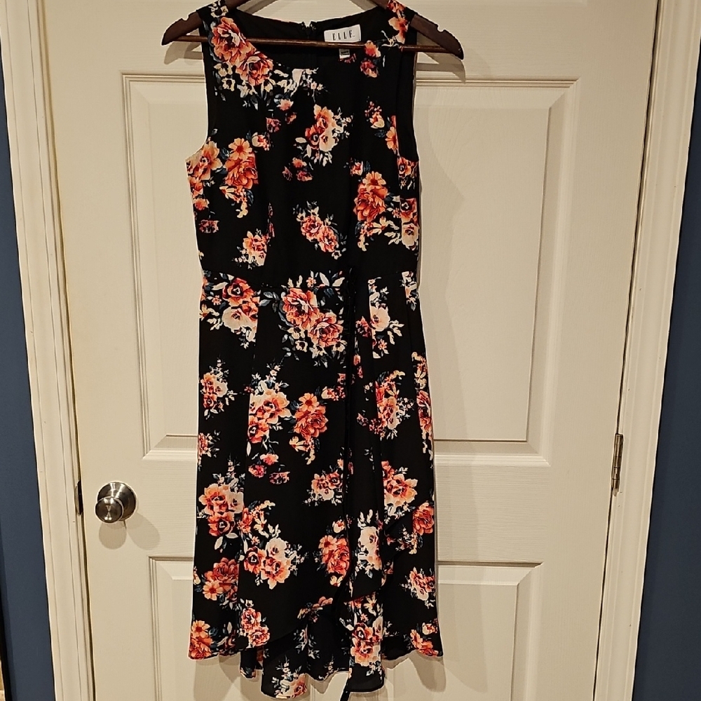 ELLE Hi-Lo Floral Dress